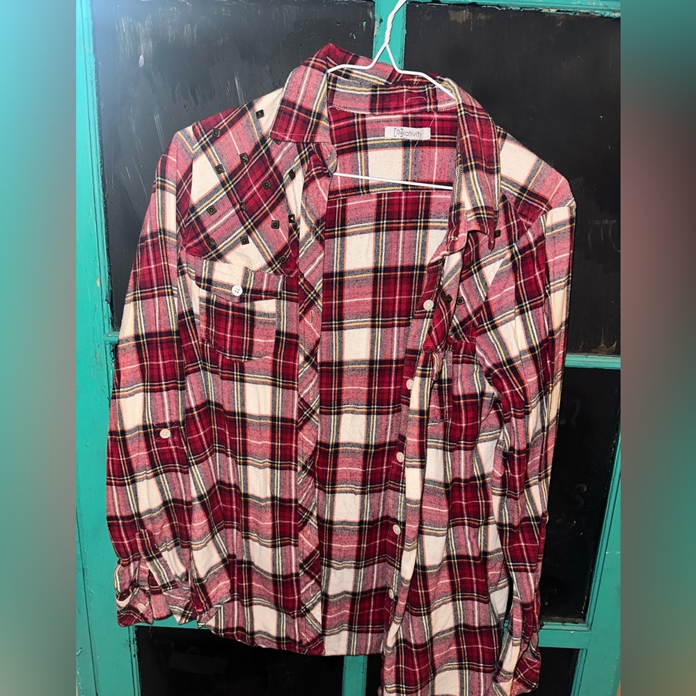 Red and white flannel
